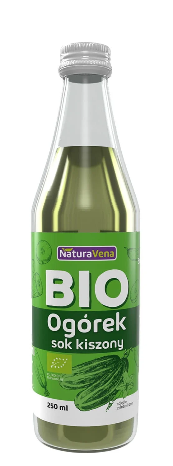 Jus de concombres marinés BIO 250 ml - NATURAVENA