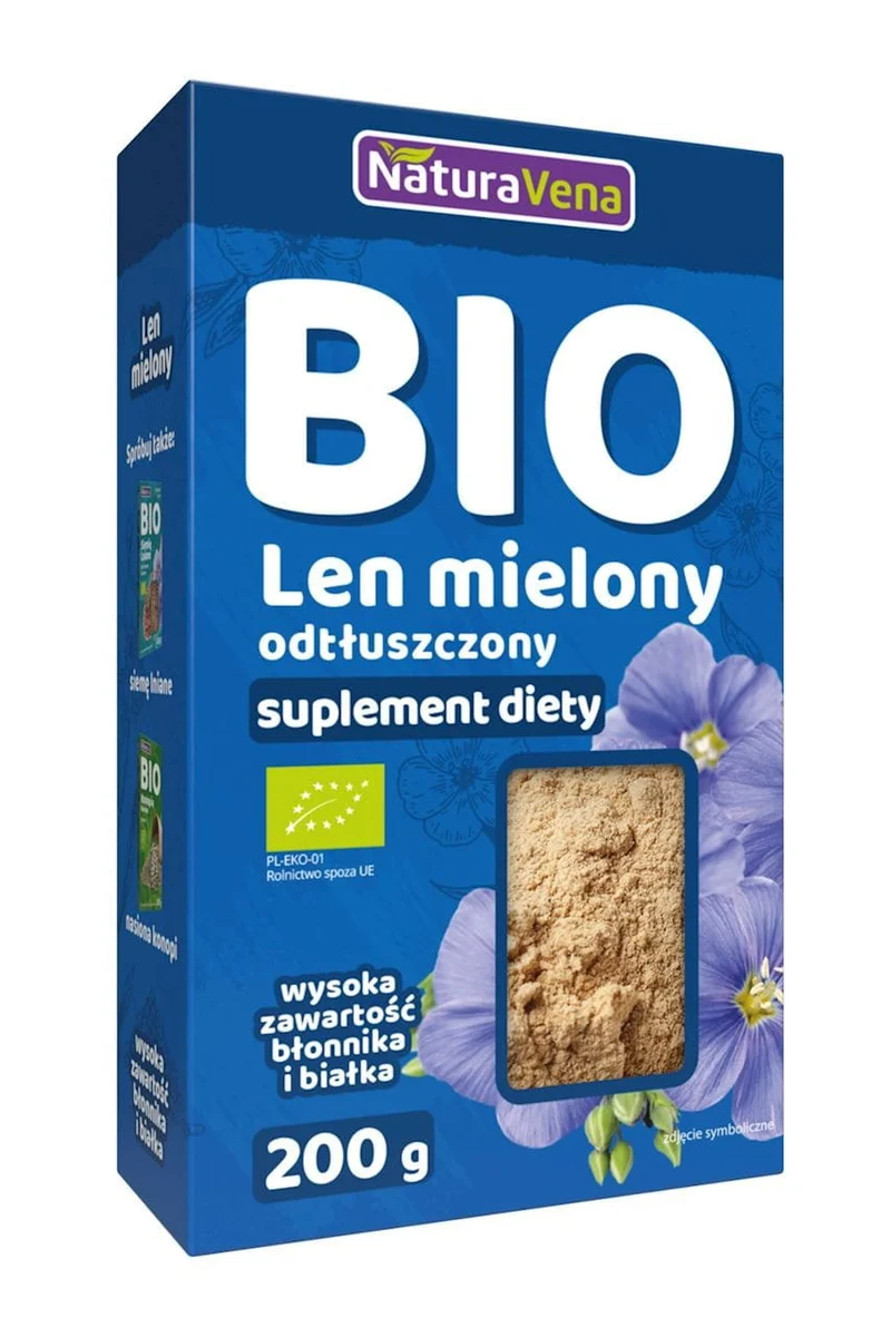 Lin moulu BIO 200 g - NATURAVENA