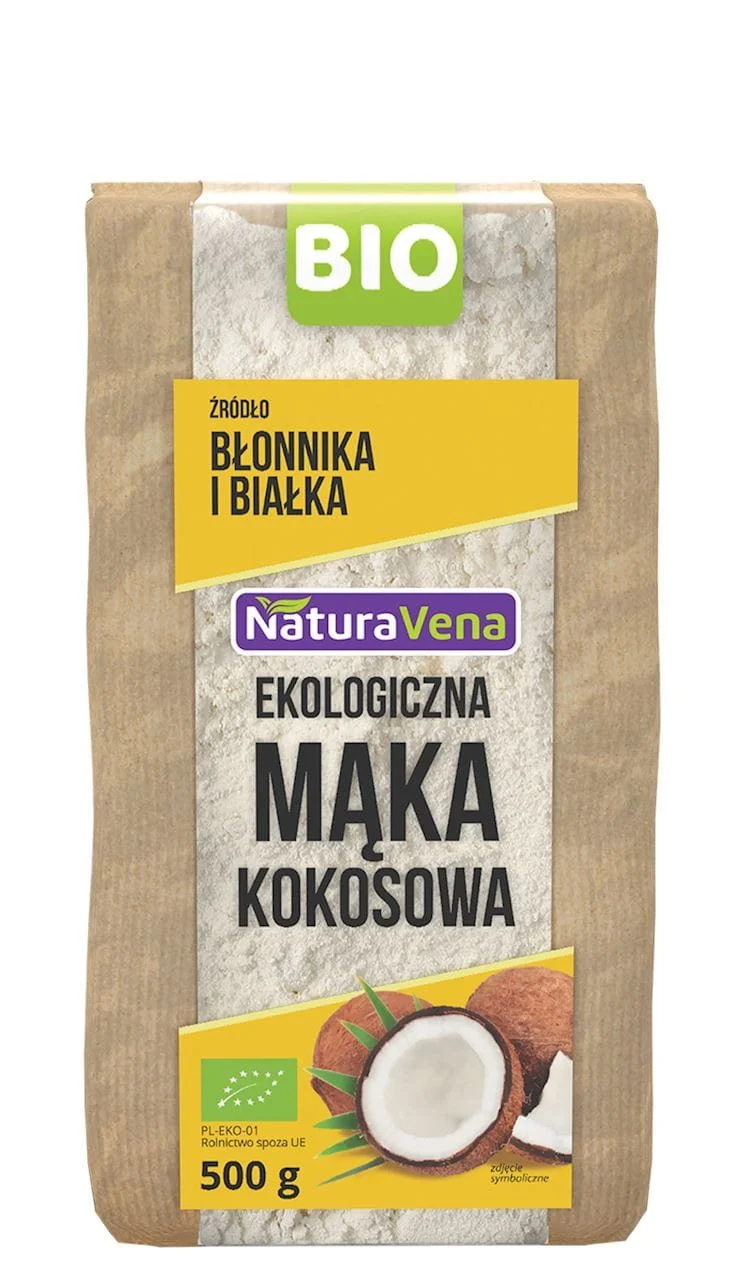 Farine de coco BIO 500 g - NATURAVENA