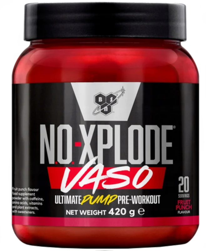 BSN No-Xplode Vaso Fruchtpunsch 420g