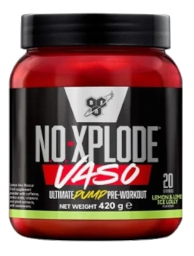 BSN No-Xplode Vaso Zitrone & Limette Eis Lolly 420g