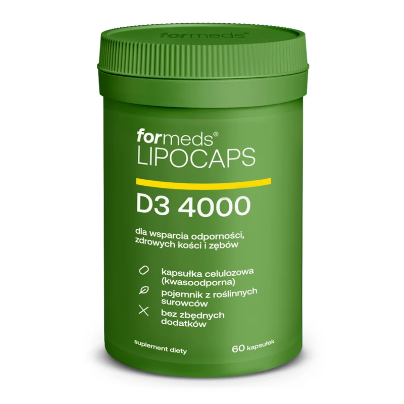 Formeds Lipocaps Liposomales Vitamin D3 4000IU 60 Kapseln