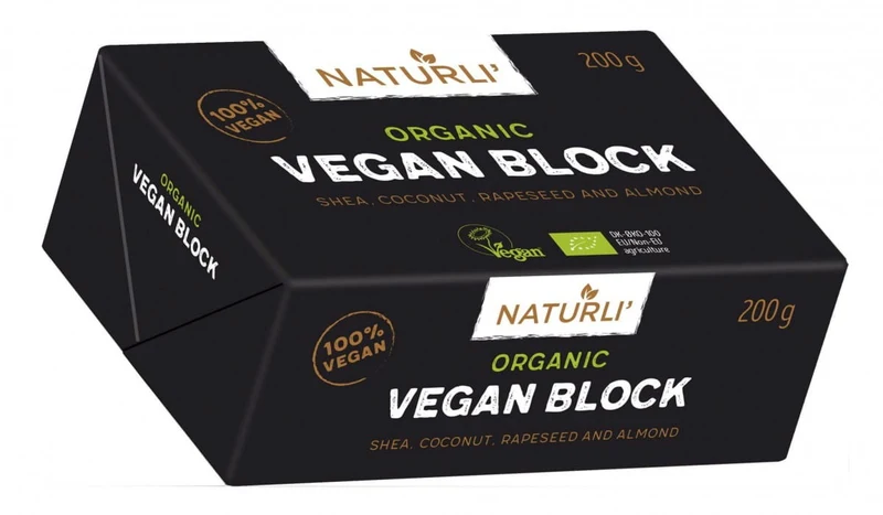 Vegane Margarine gewürfelt BIO 200 g