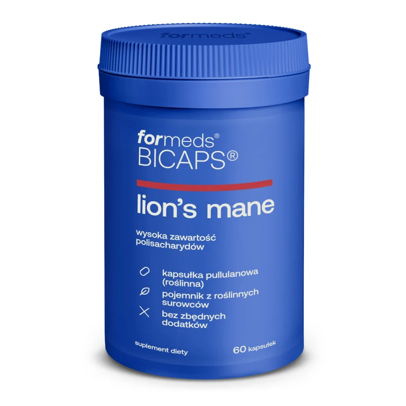 ForMeds Bicaps Löwenmähne 60 Kapseln