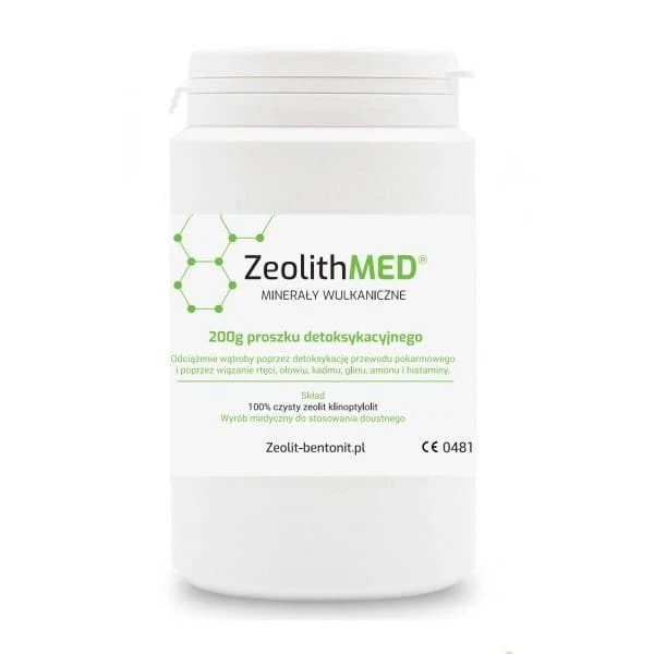 Zeolith MED 200 g poudre détoxifiante