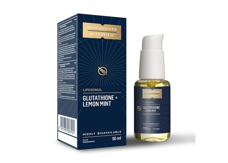 QUICKSILVER Liposomales Glutathion + Zitronenminze EU (50 ml)