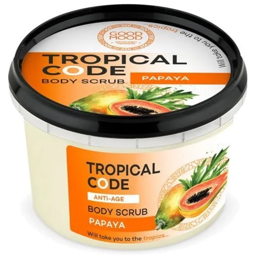 Exfoliant pour le corps à la papaye de bonne humeur 250 ml