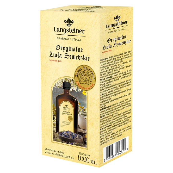 Original Swedish Herbs 1000ml LANGSTEINER