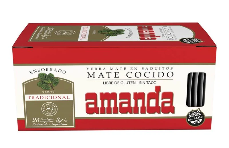 Yerba Mate AMANDA classic fix 25*3g