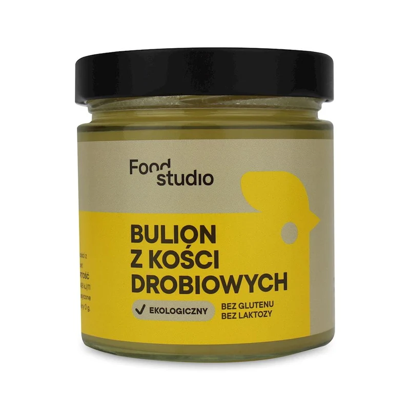 Glutenfreie Geflügelknochenbrühe BIO 350 ml - FOOD STUDIO
