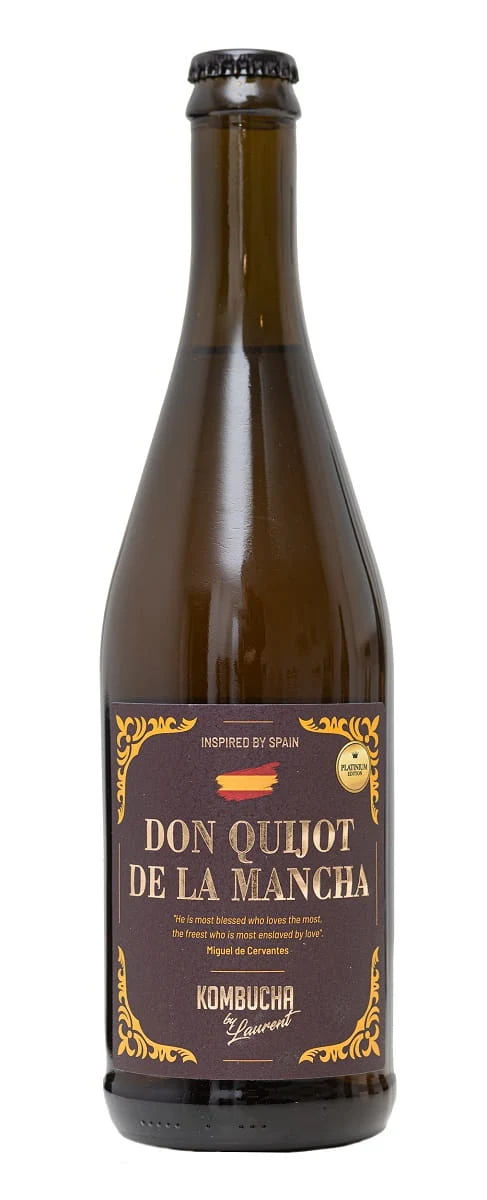 COMBUCHA MIT ORANGENBLÜTENGESCHMACK (MIQUEL DE CERVANTES) BIO 750 ml - COMBUCHA BY LAURENT (PLATINIUM)