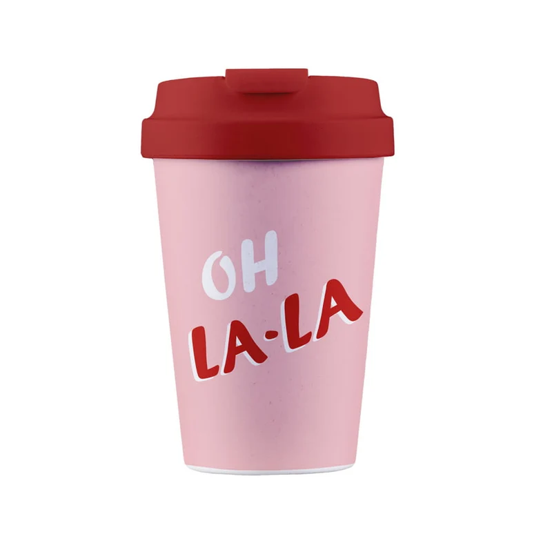 PLA OH LA - LA Kunststoff-Reisebecher 350 ml - CHIC-MIC
