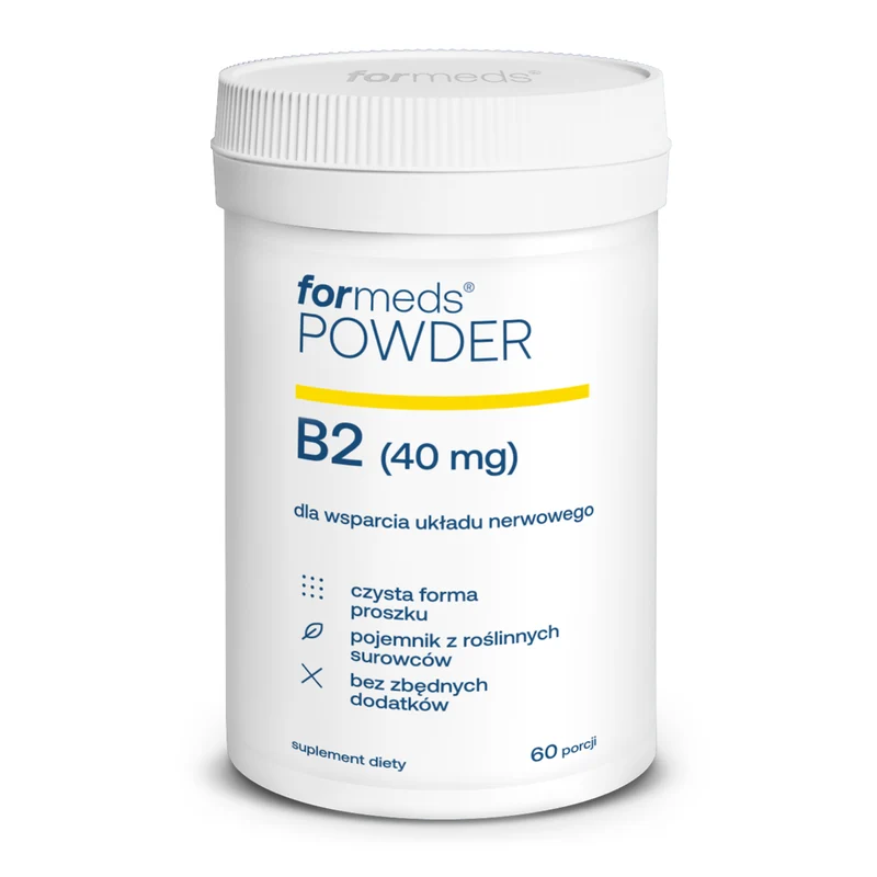 ForMeds Pulver B2 Vitamin B2 Riboflavin 60 Portionen