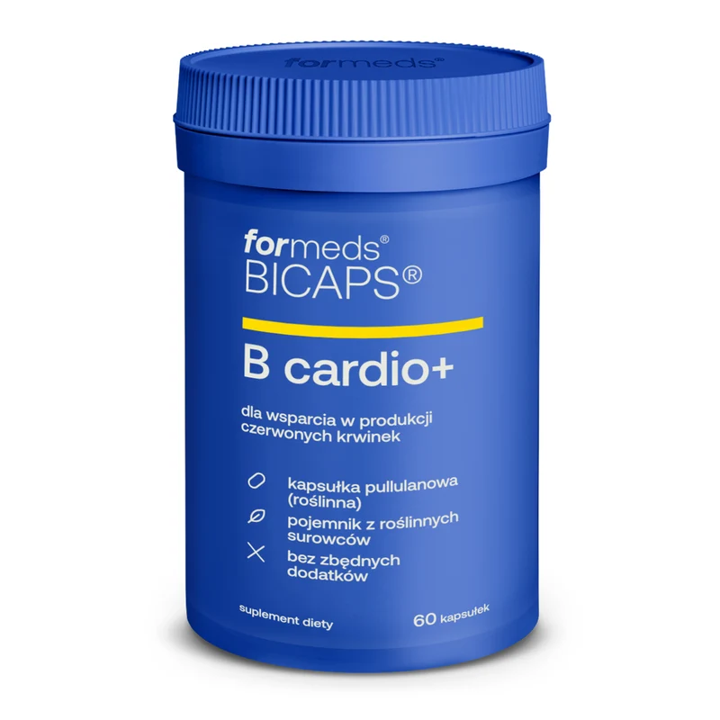 ForMeds Bicaps B Cardio + 60 vegane Kapseln