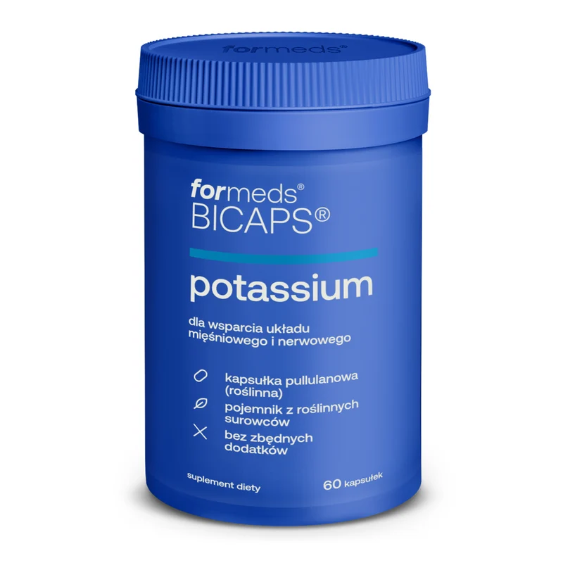 ForMeds Bicaps Kalium 360 mg Kalium 60 vegane Kapseln