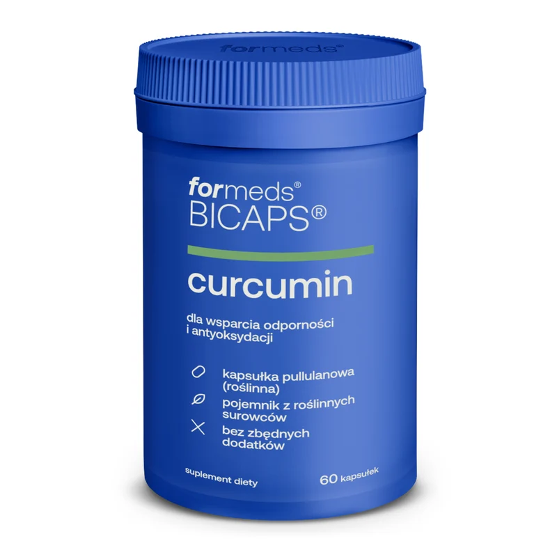 ForMeds Bicaps Curcumin Indische Kurkuma 60 Kapseln