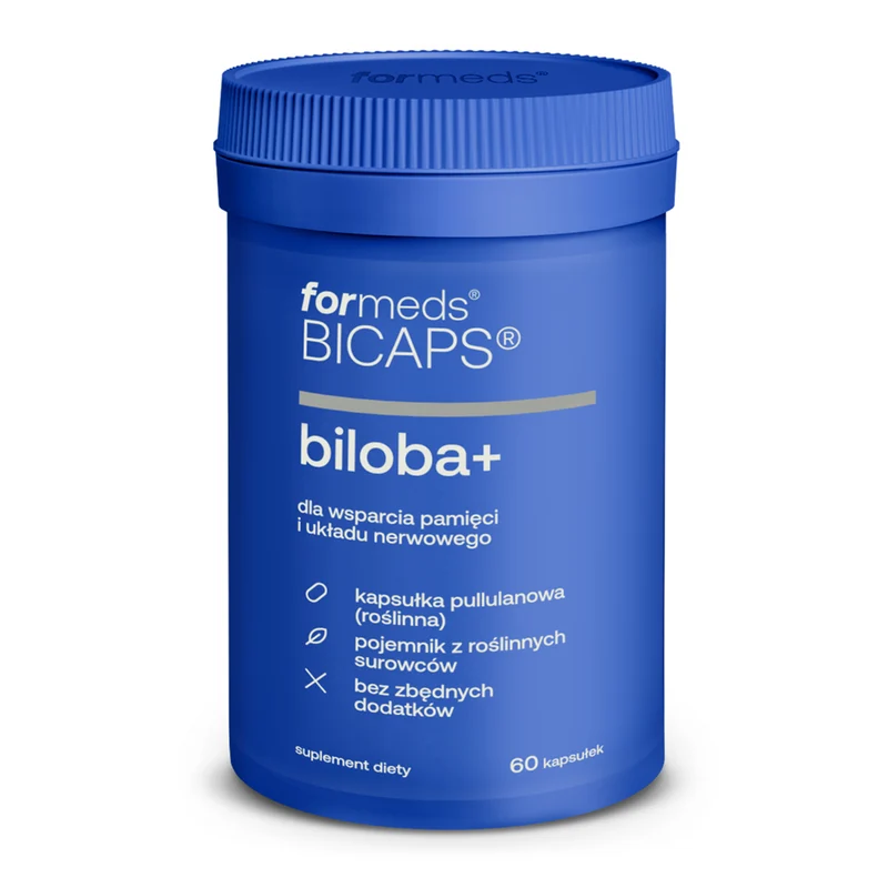 ForMeds Bicaps Biloba+ 60 vegane Kapseln