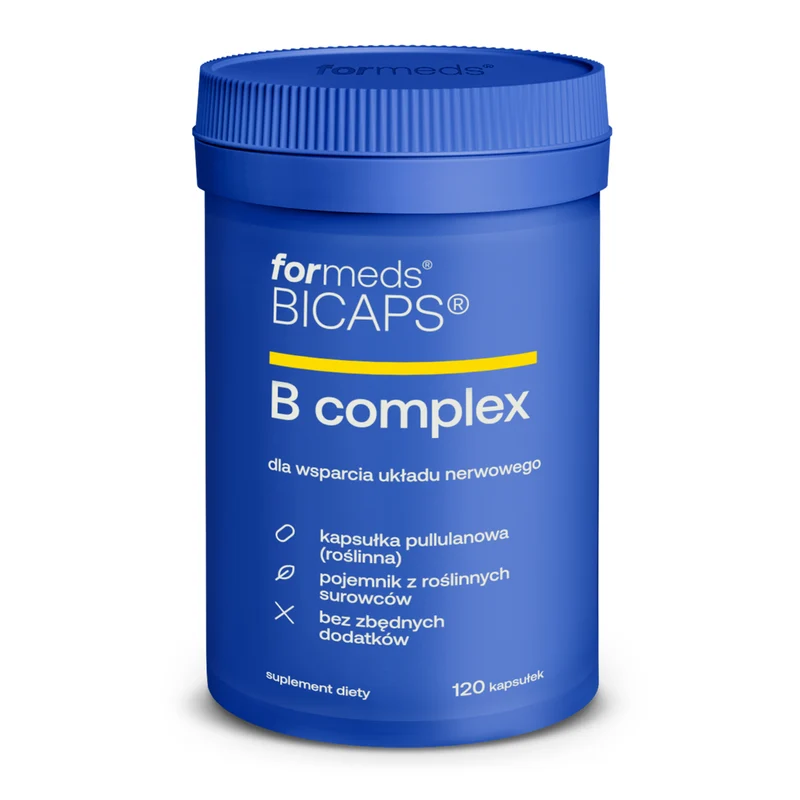ForMeds Bicaps B-Komplex B-Vitamin-Komplex 120 Kapseln