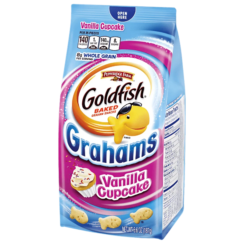 Goldfish Grahams Vanille Cupcake 187 g