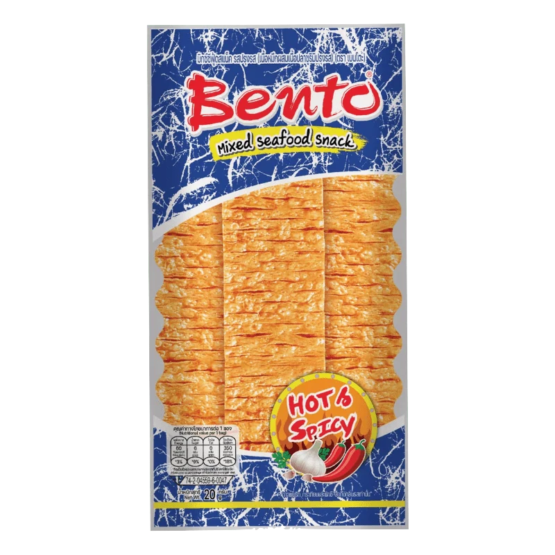 Bento Tintenfisch Snack Hot&Spicy 20 g