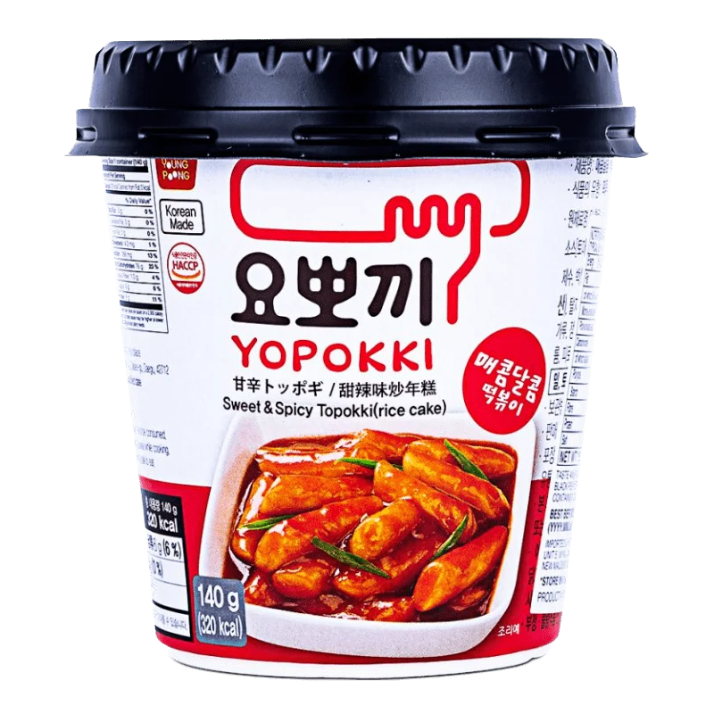 Yopokki Cup Süß & Würzig Topokki 140 g