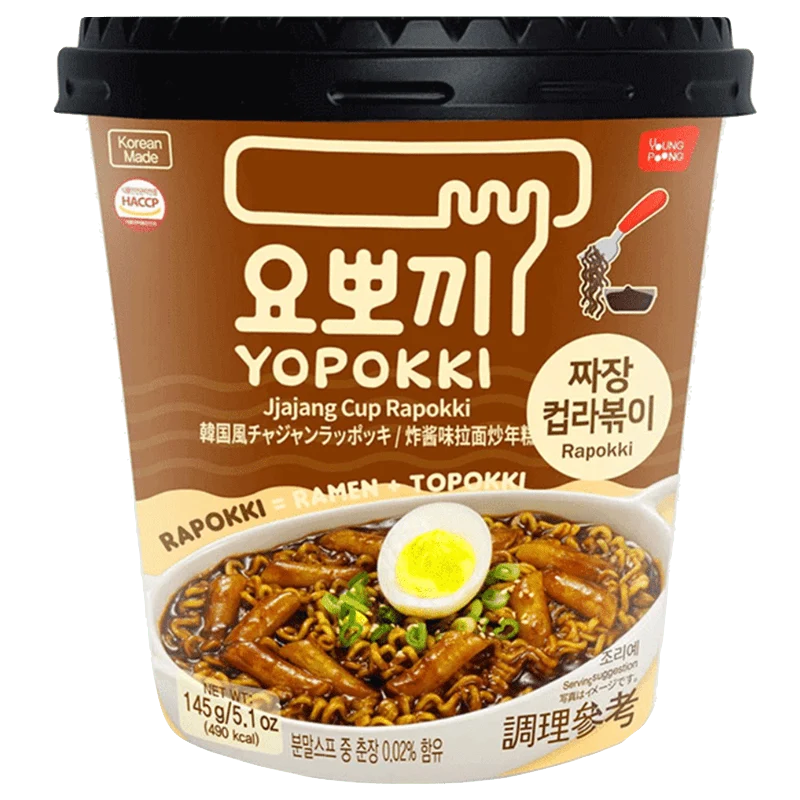 Yopokki Jjajang Tasse Ropokki 145 g