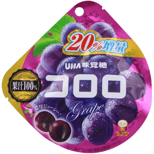 Kororo Gummibärchen Traube 48 g