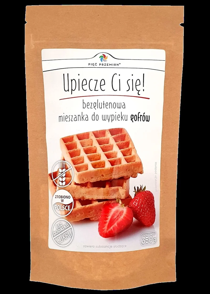 Mélange à pâtisserie pour gaufres sans gluten 350g CINQ CHANGEMENTS
