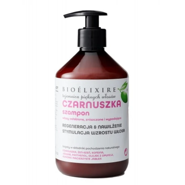 Bioelixire Shampooing régénérant au cumin noir 500 ml