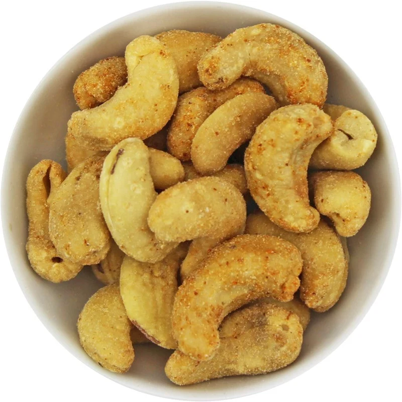 NOIX DE CAJOU PLUIES ET SALÉES AU PIMENT BIOLOGIQUE (MATIÈRE PREMIÈRE) (22,68 kg)