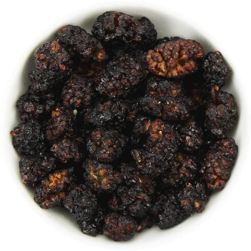 MÛRIER NOIR SÉCHÉ BIOLOGIQUE (MATIÈRE PREMIÈRE) (10 kg)
