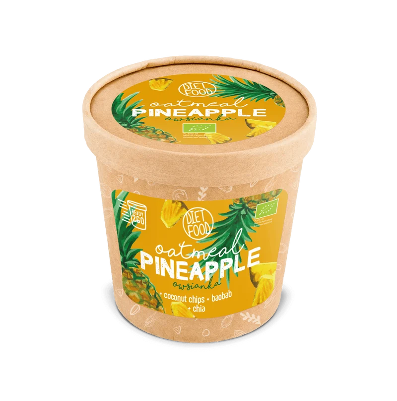 Porridge à l'ananas 70g ECO DIET - FOOD