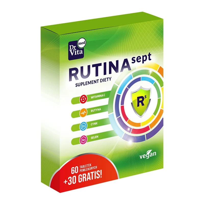 Rutinasept 60 + 30 comprimés pelliculés