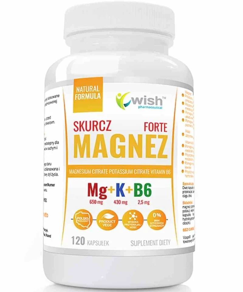 Wish Magnesium Krampf forte 120 Kapseln