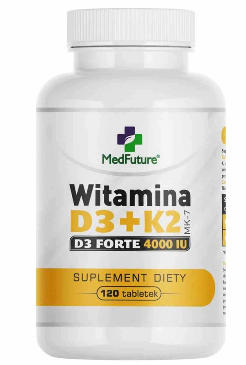 MedFuture Vitamin D3 + K2 Forte 120 Tabletten
