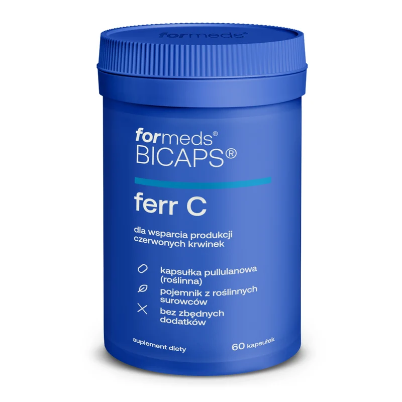 ForMeds Bicaps Ferr C Eisen 60 vegane Kapseln