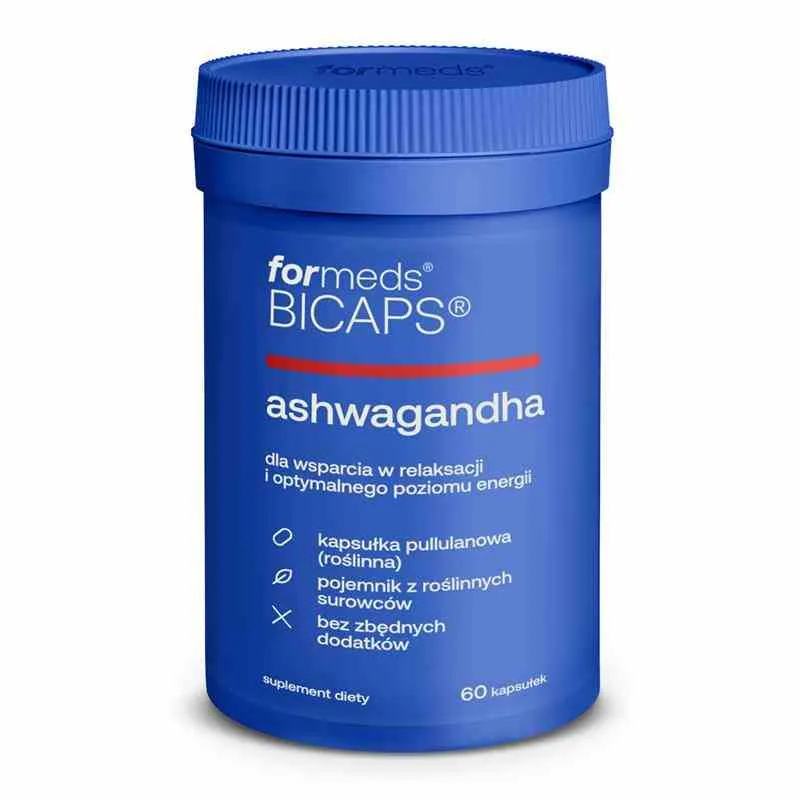 ForMeds Bicaps Ashwagandha 60 vegane Kapseln