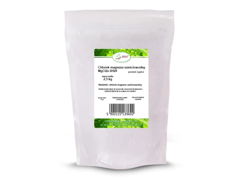 Chlorure de magnésium hexahydraté 2500g - VIVIO