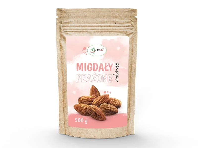 Amandes salées grillées 500g - VIVIO