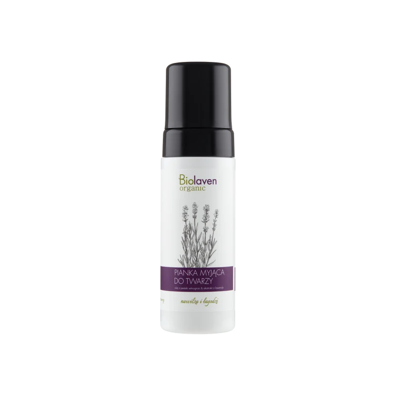 Mousse nettoyante visage 150 ml BIOLAVEN