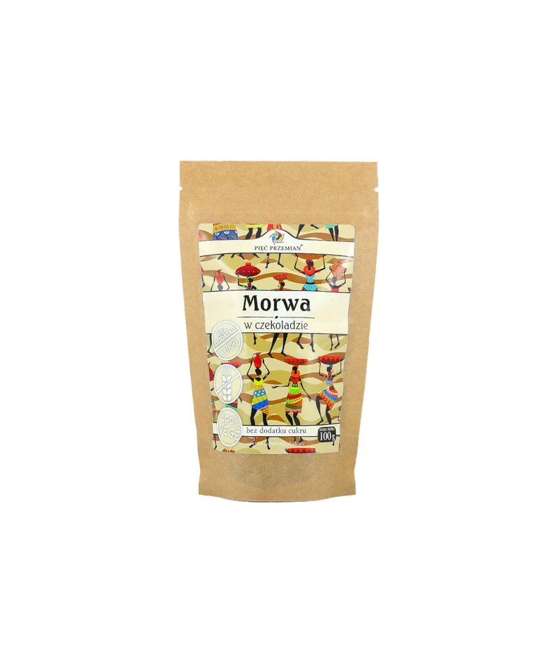 Mûre au chocolat sans sucre sans gluten 100g CINQ CHANGEMENTS