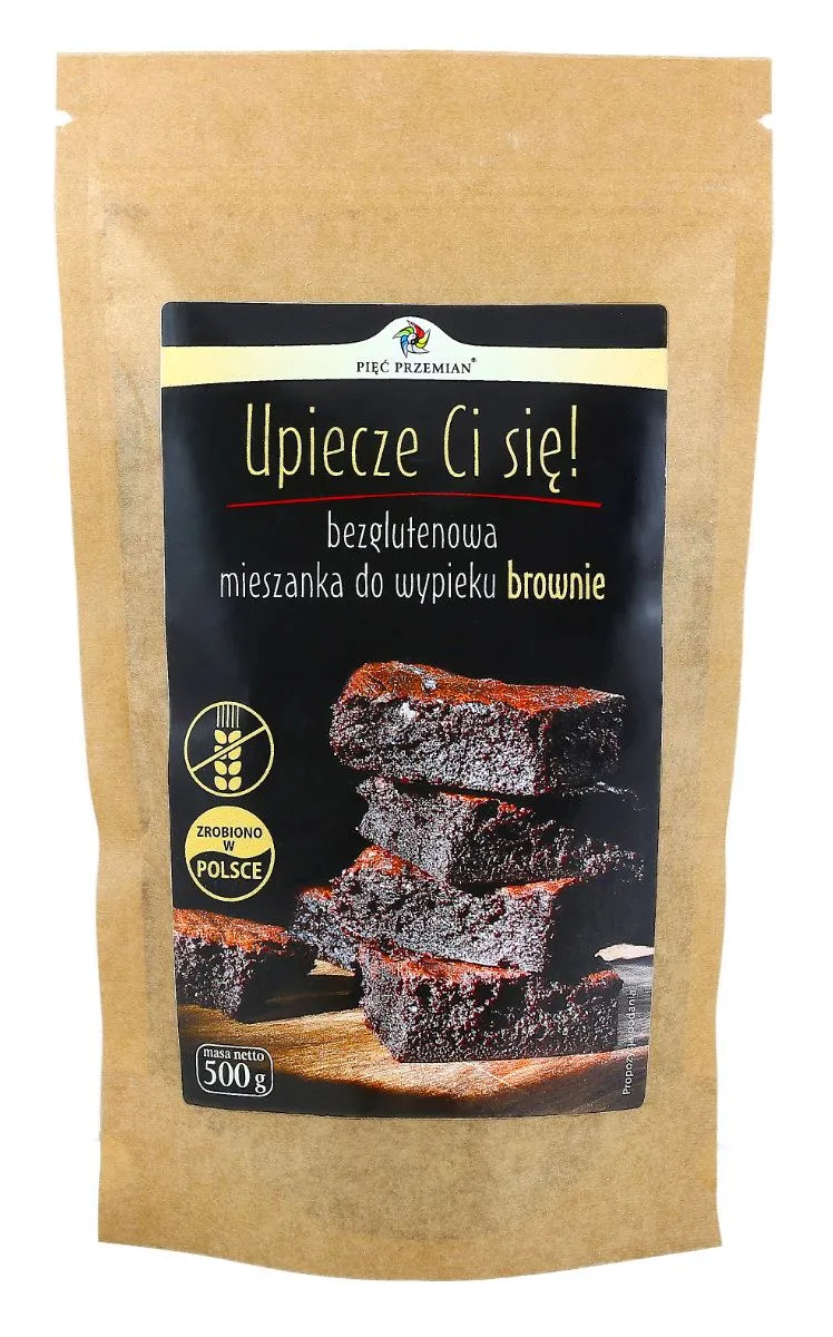 Mélange à pâtisserie pour brownies sans gluten 500g CINQ CHANGEMENTS