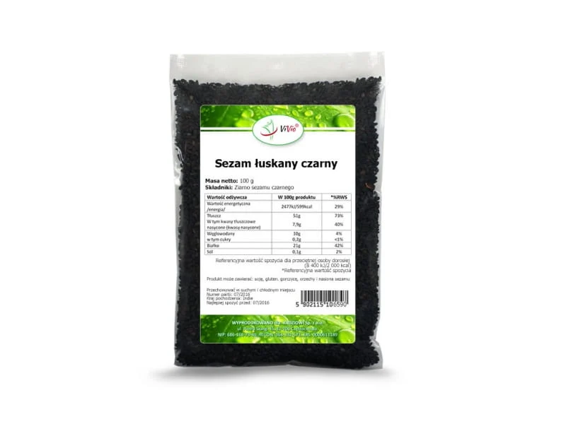 Sésame noir 100g - VIVIO