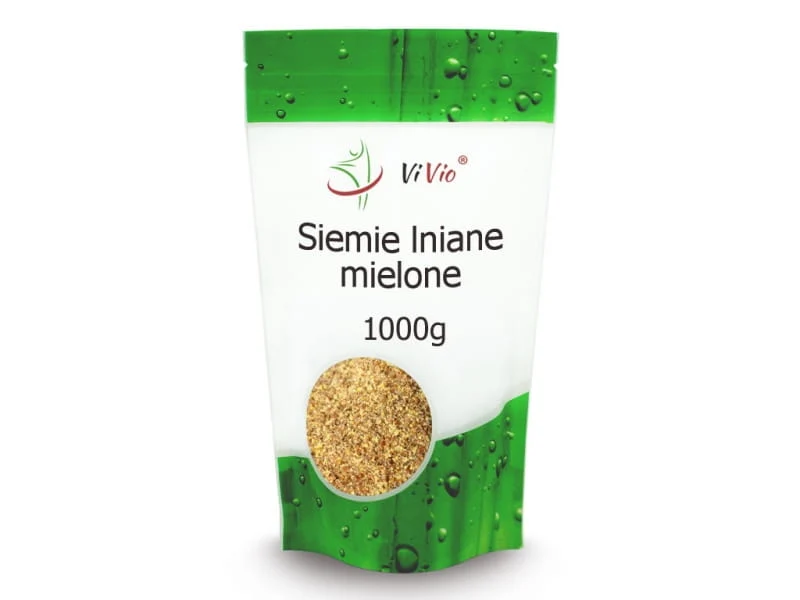 Graines de lin moulues 1000g VIVIO