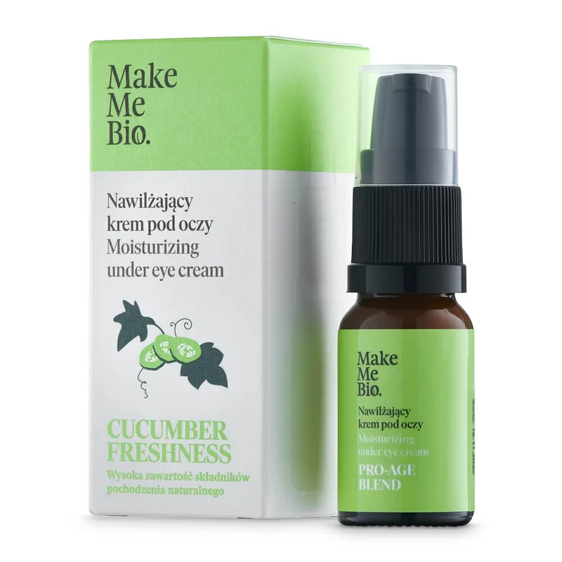 Feuchtigkeitsspendende Augencreme feuchtigkeitsspendende Augencreme Gurkenfrische 10ml MAKE ME BIO