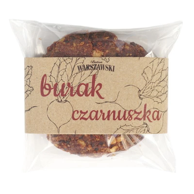 Biscuit betterave et cumin noir 60g - BAR VARSOVIE
