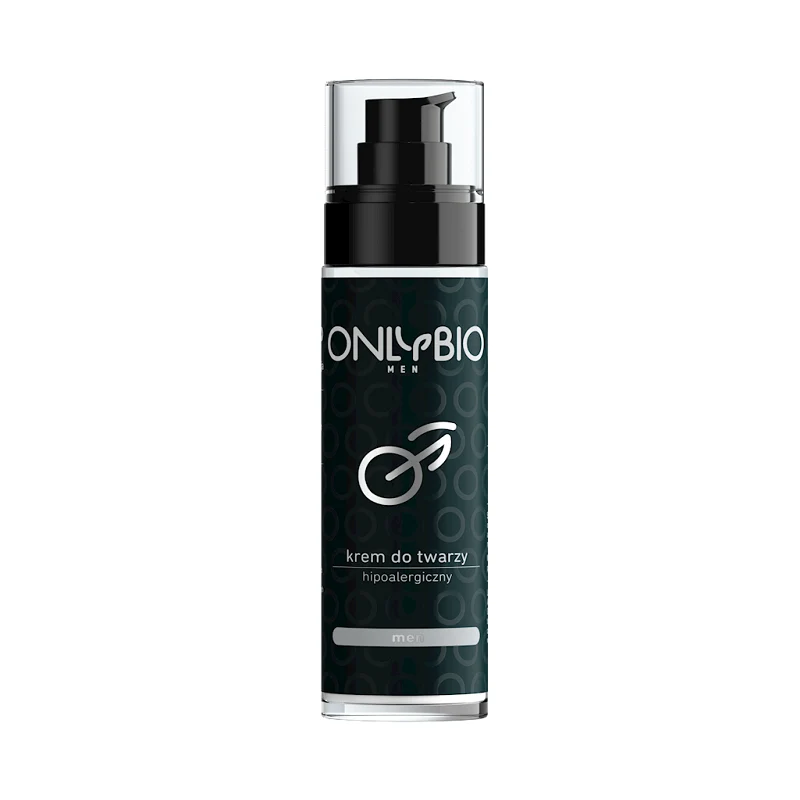 Hypoallergene Gesichtscreme für Männer 50 ml - NUR BIO